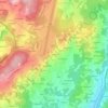 Cruceiro topographic map, elevation, terrain