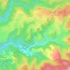 Malcros topographic map, elevation, terrain