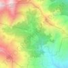 Oropa topographic map, elevation, terrain