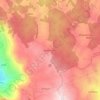 Piedra Gorda topographic map, elevation, terrain