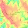 Ludford Parva topographic map, elevation, terrain