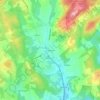 Gladstone topographic map, elevation, terrain