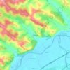 Labourdette topographic map, elevation, terrain