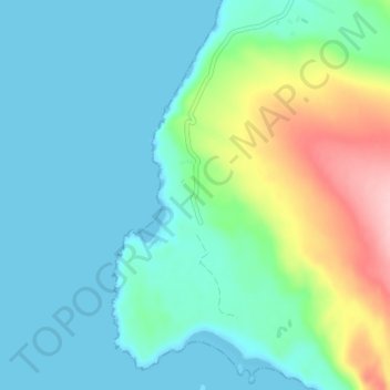 Redpoint topographic map, elevation, terrain