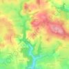 Bonfaix topographic map, elevation, terrain