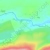 Tindale topographic map, elevation, terrain