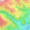 La Plombière topographic map, elevation, terrain