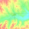 Jetmore topographic map, elevation, terrain