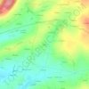 Lotavy topographic map, elevation, terrain