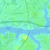 Grandy Park topographic map, elevation, terrain