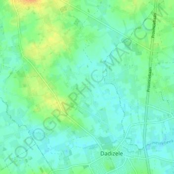 Slypskapelle topographic map, elevation, terrain