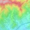 La Font del Pop topographic map, elevation, terrain