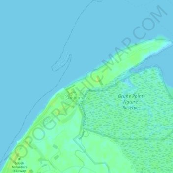 Milefortlet 9, Skinburness topographic map, elevation, terrain