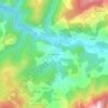 Coudouméoux topographic map, elevation, terrain