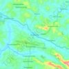 Kondotty topographic map, elevation, terrain