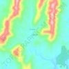 Poplar Flats topographic map, elevation, terrain
