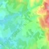 Espeisses topographic map, elevation, terrain