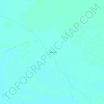 Garase topographic map, elevation, terrain