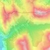 Les Acles topographic map, elevation, terrain