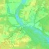Centerton topographic map, elevation, terrain