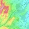 Grayswood topographic map, elevation, terrain