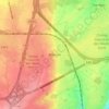 Milmort topographic map, elevation, terrain