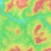 Germane topographic map, elevation, terrain