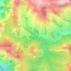 Campagrina topographic map, elevation, terrain