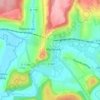 Ville basse topographic map, elevation, terrain
