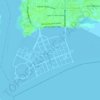 Eko Atlantic topographic map, elevation, terrain