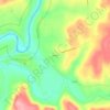 Easton topographic map, elevation, terrain