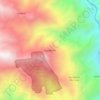 Aguabonita topographic map, elevation, terrain