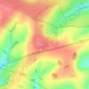 Yarnbury topographic map, elevation, terrain