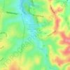 Mullum-mullum topographic map, elevation, terrain