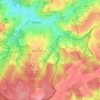 Grootheide topographic map, elevation, terrain