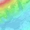 Le Rif Clar topographic map, elevation, terrain