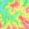 Rochassieux topographic map, elevation, terrain