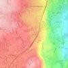 Maugeri topographic map, elevation, terrain