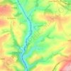 Trewidland topographic map, elevation, terrain