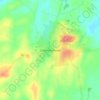 Llanerchymedd topographic map, elevation, terrain