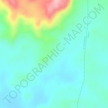 Akure Forest Reserve topographic map, elevation, terrain