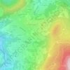 Le Chenevas topographic map, elevation, terrain