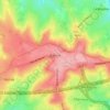 Battice topographic map, elevation, terrain