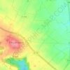 Le Tillay topographic map, elevation, terrain