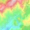 Chialza topographic map, elevation, terrain