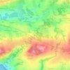 La Gare topographic map, elevation, terrain