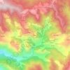Khanyar topographic map, elevation, terrain