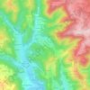 Plos topographic map, elevation, terrain