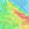 Valica topographic map, elevation, terrain