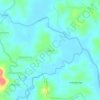 Uduse topographic map, elevation, terrain